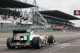22.07.2011 Nurburgring, Germany,  Nico Hulkenberg (GER), Force India F1 Team, Test Driver - Formula 1 World Championship, Rd 10, German Grand Prix, Friday Practice