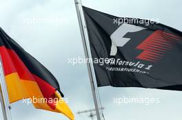 22.07.2011 Nurburgring, Germany,  F1 Flag - Formula 1 World Championship, Rd 10, German Grand Prix, Friday