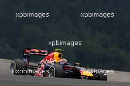22.07.2011 Nurburgring, Germany,  Mark Webber (AUS), Red Bull Racing  - Formula 1 World Championship, Rd 10, German Grand Prix, Friday Practice