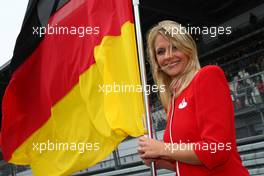24.07.2011 Nurburgring, Germany,  Grid girl - Formula 1 World Championship, Rd 10, German Grand Prix, Sunday Grid Girl