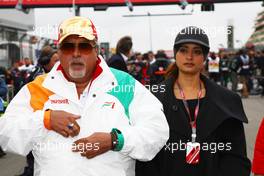 24.07.2011 Nurburgring, Germany,  Vijay Mallya (IND) Force India F1 Team Owner - Formula 1 World Championship, Rd 10, German Grand Prix, Sunday Pre-Race Grid