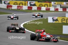 24.07.2011 Nurburgring, Germany,  Timo Glock (GER), Marussia Virgin Racing - Formula 1 World Championship, Rd 10, German Grand Prix, Sunday Race