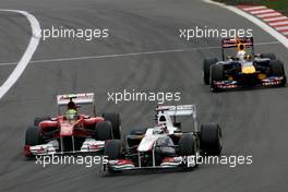 24.07.2011 Nurburgring, Germany, Kamui Kobayashi (JAP), Sauber F1 Team  - Formula 1 World Championship, Rd 10, German Grand Prix, Sunday Race