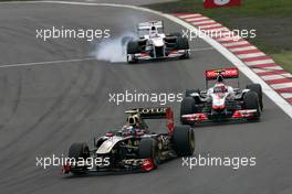 24.07.2011 Nurburgring, Germany, Vitaly Petrov (RUS), Lotus Renalut F1 Team  - Formula 1 World Championship, Rd 10, German Grand Prix, Sunday Race