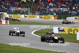 24.07.2011 Nurburgring, Germany,  Jaime Alguersuari (ESP), Scuderia Toro Rosso - Formula 1 World Championship, Rd 10, German Grand Prix, Sunday Race