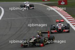 24.07.2011 Nurburgring, Germany, Vitaly Petrov (RUS), Lotus Renalut F1 Team  - Formula 1 World Championship, Rd 10, German Grand Prix, Sunday Race