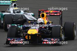 24.07.2011 Nurburgring, Germany,  Sebastian Vettel (GER), Red Bull Racing  - Formula 1 World Championship, Rd 10, German Grand Prix, Sunday Race