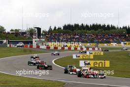 24.07.2011 Nurburgring, Germany,  Felipe Massa (BRA), Scuderia Ferrari - Formula 1 World Championship, Rd 10, German Grand Prix, Sunday Race