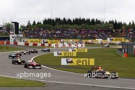 24.07.2011 Nurburgring, Germany,  Mark Webber (AUS), Red Bull Racing - Formula 1 World Championship, Rd 10, German Grand Prix, Sunday Race