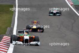 24.07.2011 Nurburgring, Germany,  Adrian Sutil (GER), Force India F1 Team - Formula 1 World Championship, Rd 10, German Grand Prix, Sunday Race