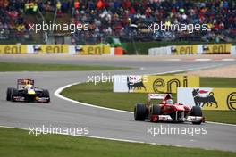 24.07.2011 Nurburgring, Germany,  Fernando Alonso (ESP), Scuderia Ferrari - Formula 1 World Championship, Rd 10, German Grand Prix, Sunday Race