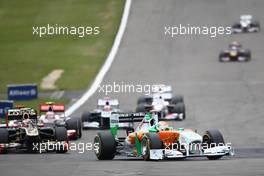 24.07.2011 Nurburgring, Germany,  Adrian Sutil (GER), Force India F1 Team - Formula 1 World Championship, Rd 10, German Grand Prix, Sunday Race