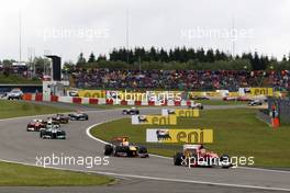 24.07.2011 Nurburgring, Germany,  Fernando Alonso (ESP), Scuderia Ferrari - Formula 1 World Championship, Rd 10, German Grand Prix, Sunday Race