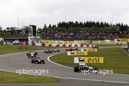 24.07.2011 Nurburgring, Germany,  Pastor Maldonado (VEN), AT&T Williams - Formula 1 World Championship, Rd 10, German Grand Prix, Sunday Race