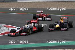24.07.2011 Nurburgring, Germany,  Lewis Hamilton (GBR), McLaren Mercedes  - Formula 1 World Championship, Rd 10, German Grand Prix, Sunday Race