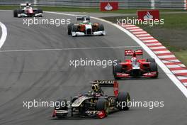 24.07.2011 Nurburgring, Germany, Nick Heidfeld (GER), Lotus Renault F1 Team  - Formula 1 World Championship, Rd 10, German Grand Prix, Sunday Race