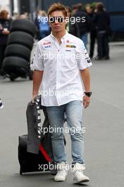 23.07.2011 Nurburgring, Germany,  Kamui Kobayashi (JAP), Sauber F1 Team - Formula 1 World Championship, Rd 10, German Grand Prix, Saturday