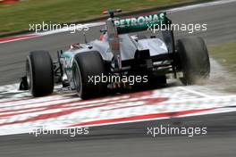 23.07.2011 Nurburgring, Germany,  Michael Schumacher (GER), Mercedes GP  - Formula 1 World Championship, Rd 10, German Grand Prix, Saturday Qualifying