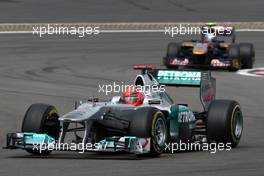 23.07.2011 Nurburgring, Germany,  Michael Schumacher (GER), Mercedes GP Petronas F1 Team - Formula 1 World Championship, Rd 10, German Grand Prix, Saturday Practice