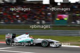 23.07.2011 Nurburgring, Germany,  Michael Schumacher (GER), Mercedes GP Petronas F1 Team - Formula 1 World Championship, Rd 10, German Grand Prix, Saturday Qualifying