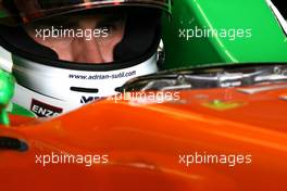 23.07.2011 Nurburgring, Germany,  Adrian Sutil (GER), Force India  - Formula 1 World Championship, Rd 10, German Grand Prix, Saturday Practice