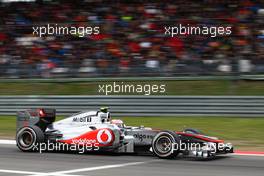 23.07.2011 Nurburgring, Germany,  Jenson Button (GBR), McLaren Mercedes - Formula 1 World Championship, Rd 10, German Grand Prix, Saturday Qualifying