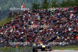 23.07.2011 Nurburgring, Germany,  Sebastian Vettel (GER), Red Bull Racing - Formula 1 World Championship, Rd 10, German Grand Prix, Saturday Qualifying