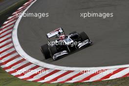 23.07.2011 Nurburgring, Germany,  Rubens Barrichello (BRA), Williams F1 Team  - Formula 1 World Championship, Rd 10, German Grand Prix, Saturday Qualifying