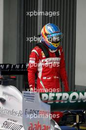23.07.2011 Nurburgring, Germany,  Fernando Alonso (ESP), Scuderia Ferrari  - Formula 1 World Championship, Rd 10, German Grand Prix, Saturday Qualifying