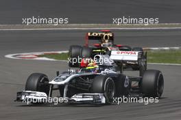 23.07.2011 Nurburgring, Germany,  Pastor Maldonado (VEN), AT&T Williams - Formula 1 World Championship, Rd 10, German Grand Prix, Saturday Practice