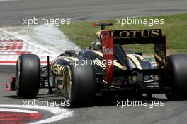 23.07.2011 Nurburgring, Germany,  Nick Heidfeld (GER), Lotus Renault F1 Team  - Formula 1 World Championship, Rd 10, German Grand Prix, Saturday Qualifying