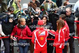 23.07.2011 Nurburgring, Germany,  Fernando Alonso (ESP), Scuderia Ferrari - Formula 1 World Championship, Rd 10, German Grand Prix, Saturday Press Conference