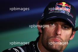 24.07.2011 Nurburgring, Germany,  Mark Webber (AUS), Red Bull Racing - Formula 1 World Championship, Rd 10, German Grand Prix, Sunday Press Conference