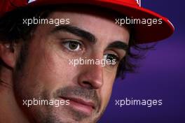24.07.2011 Nurburgring, Germany,  Fernando Alonso (ESP), Scuderia Ferrari - Formula 1 World Championship, Rd 10, German Grand Prix, Sunday Press Conference