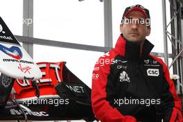 24.07.2011 Nurburgring, Germany,  Timo Glock (GER), Marussia Virgin Racing extends his contract with Virgin Racing - Formula 1 World Championship, Rd 10, German Grand Prix, Sunday