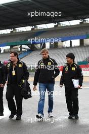 21.07.2011 , Germany,  Vitaly Petrov (RUS), Lotus Renault GP - Formula 1 World Championship, Rd 10, German Grand Prix, Thursday