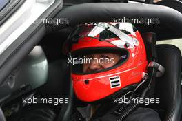 21.07.2011 , Germany,  Michael Schumacher (GER), Mercedes GP drives a Mercedes SLS - Formula 1 World Championship, Rd 10, German Grand Prix, Thursday