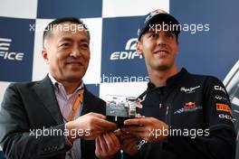 21.07.2011 , Germany,  The launch of the new Casio Edifice, Sebastian Vettel (GER), Red Bull Racing - Formula 1 World Championship, Rd 10, German Grand Prix, Thursday