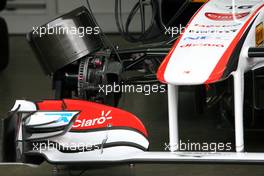 21.07.2011 , Germany,  Sauber F1 Team, Technical detail, front suspension - Formula 1 World Championship, Rd 10, German Grand Prix, Thursday