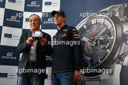 21.07.2011 , Germany,  The launch of the new Casio Edifice Sebastian Vettel Watch, Sebastian Vettel (GER), Red Bull Racing - Formula 1 World Championship, Rd 10, German Grand Prix, Thursday