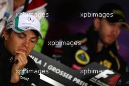 21.07.2011 , Germany,  Nico Rosberg (GER), Mercedes GP Petronas F1 Team - Formula 1 World Championship, Rd 10, German Grand Prix, Thursday Press Conference