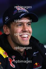 21.07.2011 , Germany,  Sebastian Vettel (GER), Red Bull Racing - Formula 1 World Championship, Rd 10, German Grand Prix, Thursday Press Conference