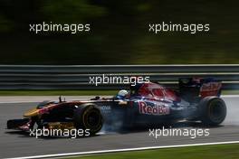 29.07.2011 Budapest, Hungary,  Sébastien Buemi (SUI), Scuderia Toro Rosso - Formula 1 World Championship, Rd 11, Hungarian Grand Prix, Friday Practice