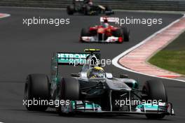 29.07.2011 Budapest, Hungary,  Nico Rosberg (GER), Mercedes GP Petronas F1 Team - Formula 1 World Championship, Rd 11, Hungarian Grand Prix, Friday Practice