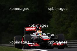 29.07.2011 Budapest, Hungary,  Lewis Hamilton (GBR), McLaren Mercedes - Formula 1 World Championship, Rd 11, Hungarian Grand Prix, Friday Practice