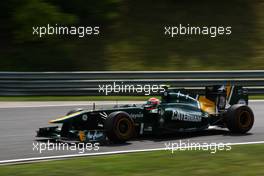 29.07.2011 Budapest, Hungary,  Jarno Trulli (ITA), Team Lotus - Formula 1 World Championship, Rd 11, Hungarian Grand Prix, Friday Practice