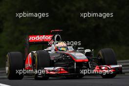 29.07.2011 Budapest, Hungary,  Lewis Hamilton (GBR), McLaren Mercedes - Formula 1 World Championship, Rd 11, Hungarian Grand Prix, Friday Practice