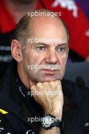 29.07.2011 Budapest, Hungary,  Adrian Newey (GBR), Red Bull Racing, Technical Operations Director - Formula 1 World Championship, Rd 11, Hungarian Grand Prix, Friday Press Conference