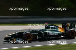 29.07.2011 Budapest, Hungary,  Heikki Kovalainen (FIN), Team Lotus - Formula 1 World Championship, Rd 11, Hungarian Grand Prix, Friday Practice