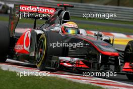 29.07.2011 Budapest, Hungary,  Lewis Hamilton (GBR), McLaren Mercedes  - Formula 1 World Championship, Rd 11, Hungarian Grand Prix, Friday Practice